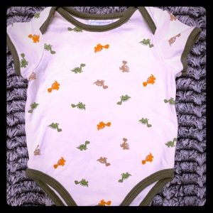 0-3M Dino Onesie